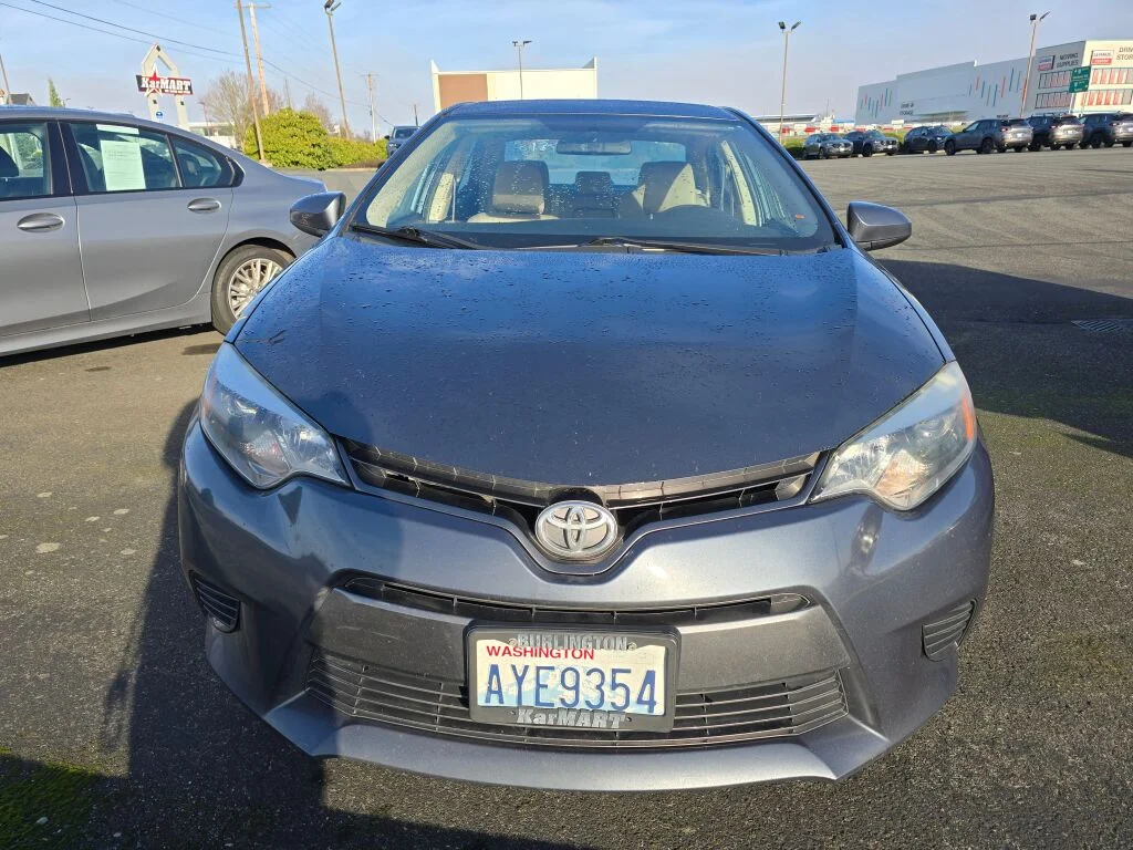 Used 2016 Toyota Corolla LE with VIN 2T1BURHE4GC619699 for sale in Burlington, WA