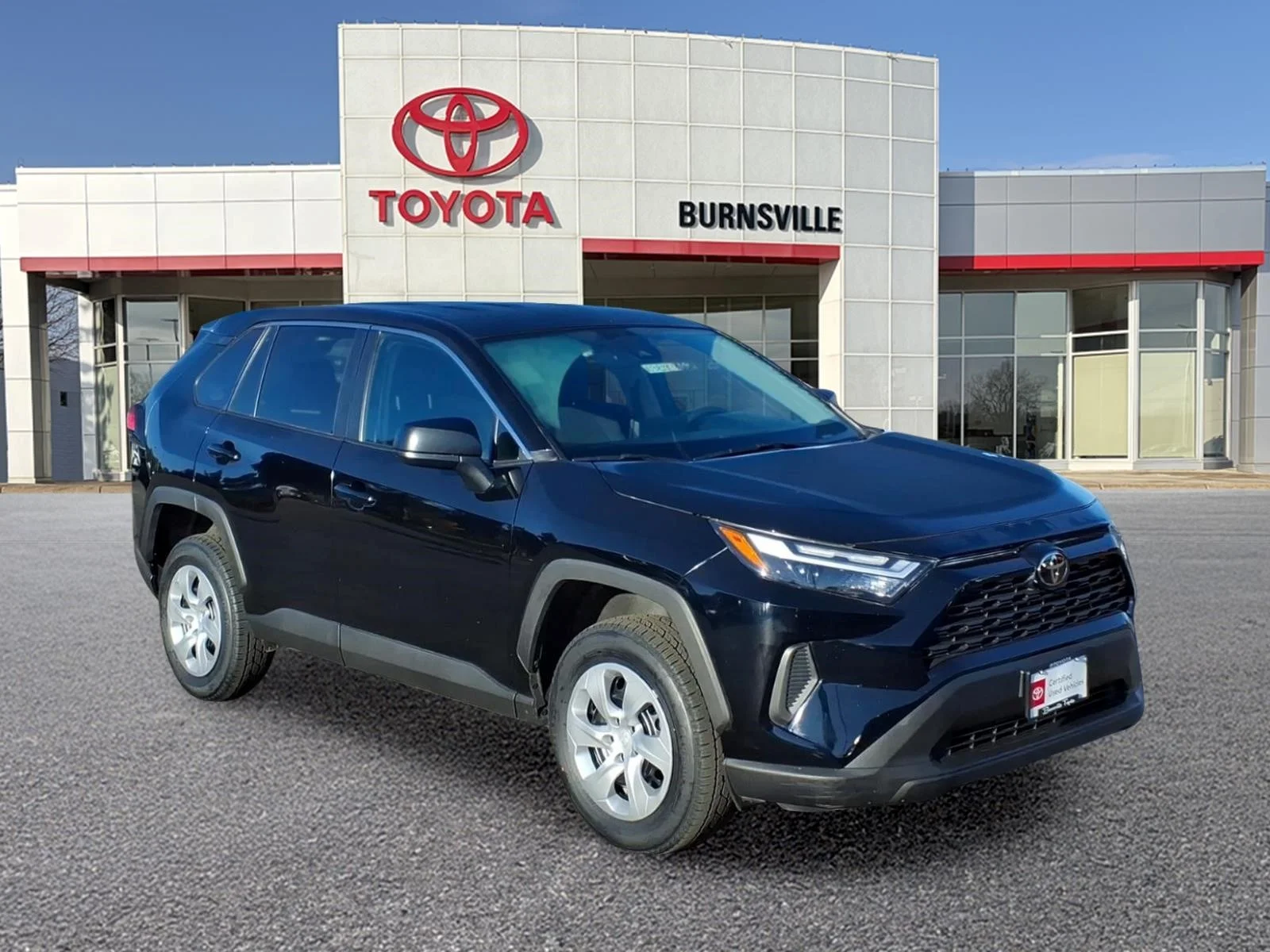 Certified Used 2025 Black Toyota LE image 1