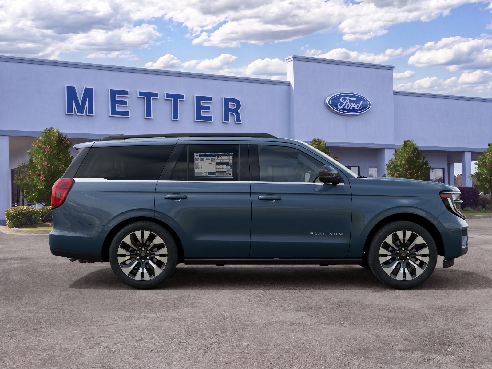 New 2027 Nocturnal Blue Metallic Ford Platinum image 8