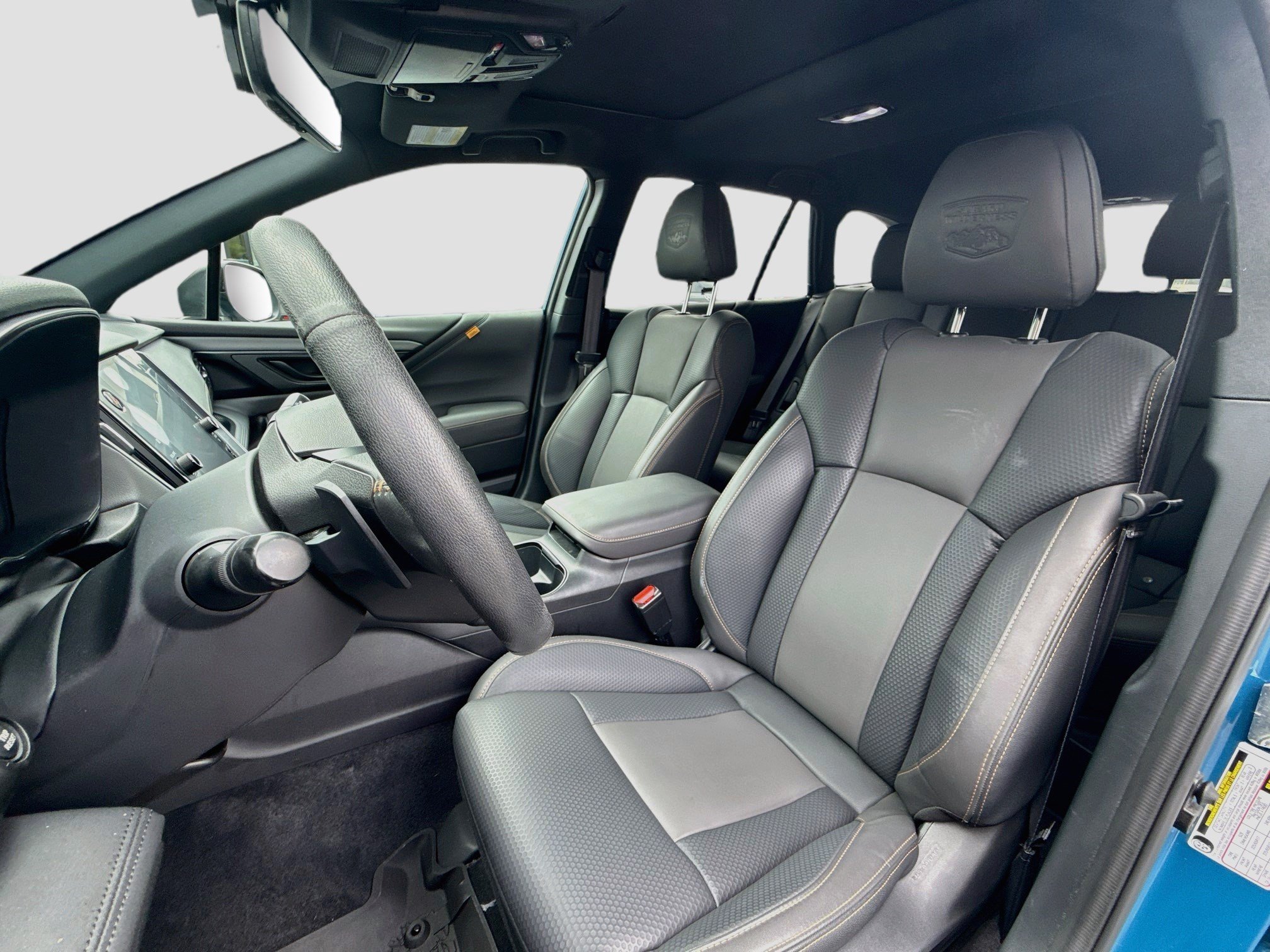 Used 2024 Geyser Blue Subaru Wilderness image 11