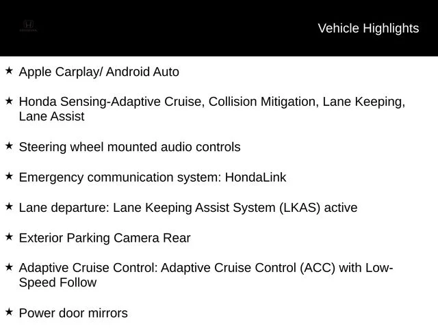 New 2026 Platinum White Pearl Honda LX image 5