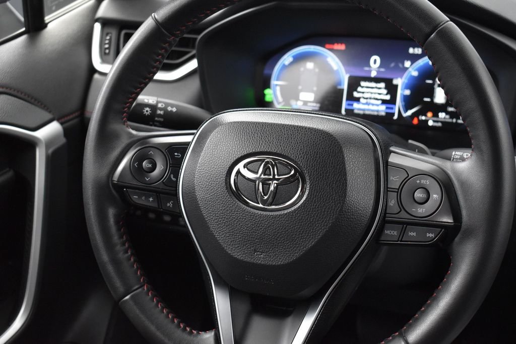 Used 2025 Midnight Black Metallic Toyota XSE image 14