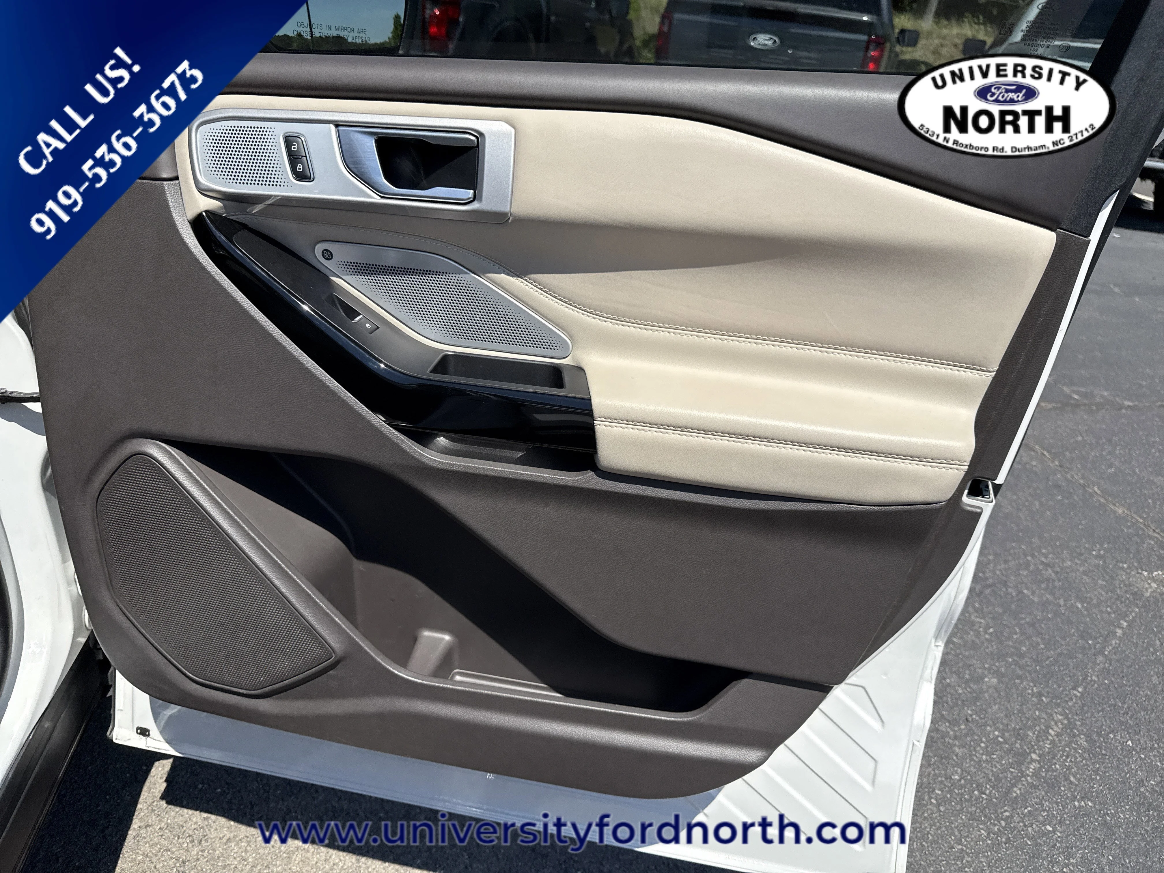 Used 2021 Star White Metallic Tri-Coat Ford Platinum image 39