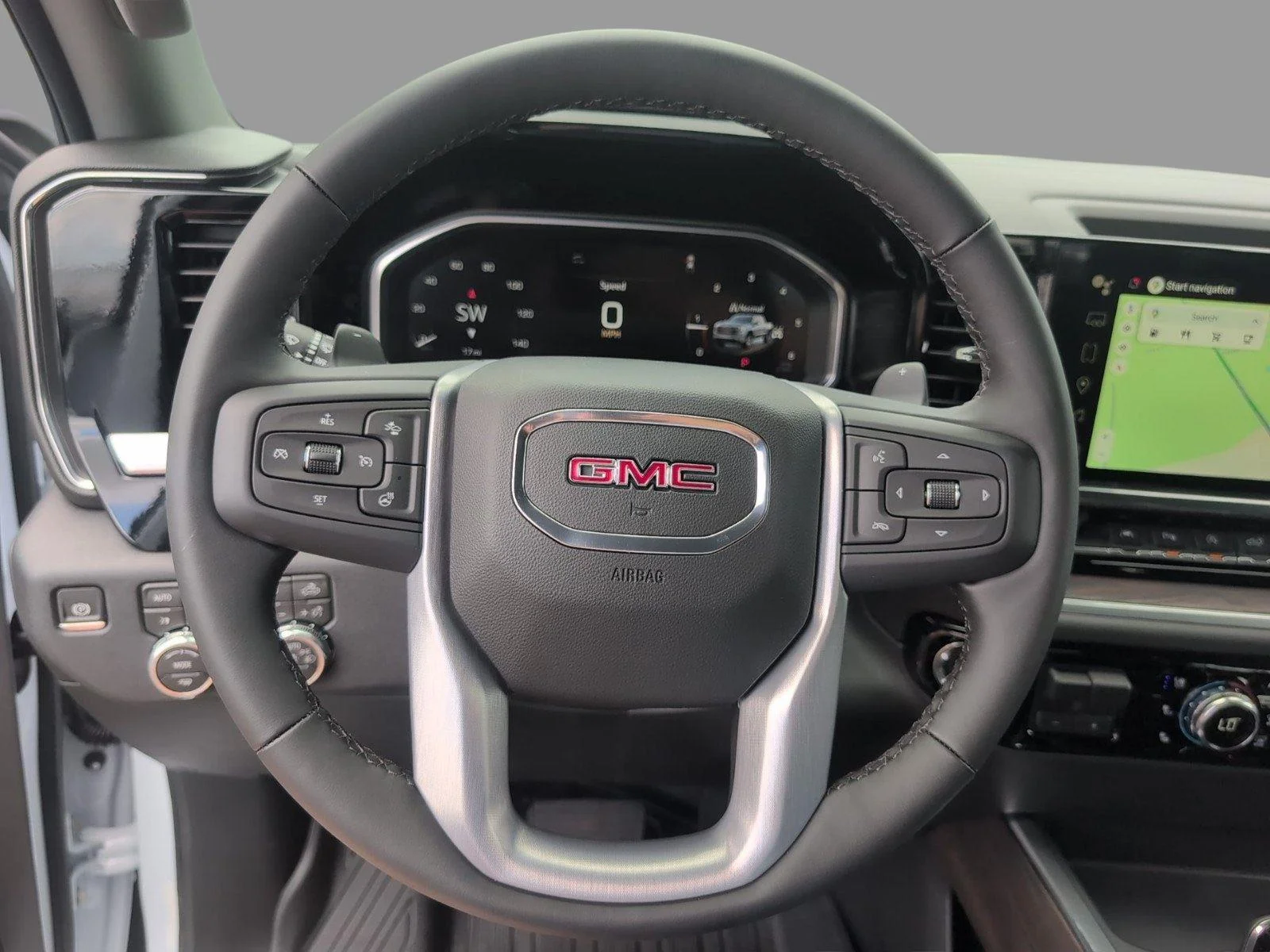 New 2026 Glacier White Tricoat GMC SLT image 29