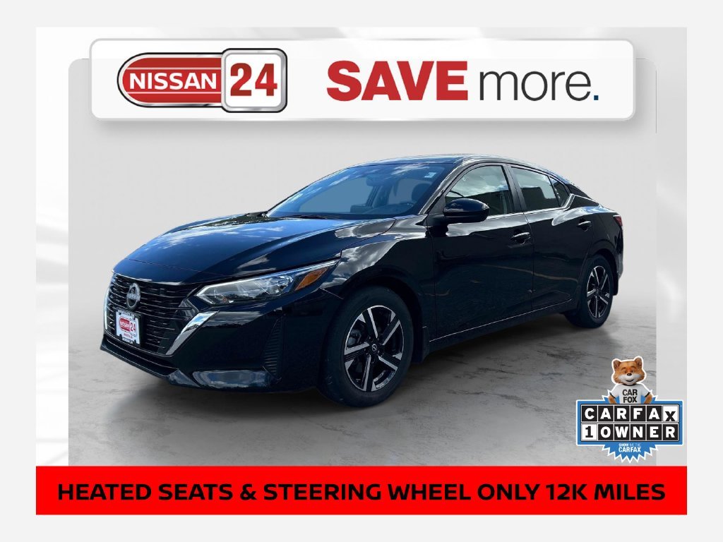 Used 2024 Black Nissan SV image 1