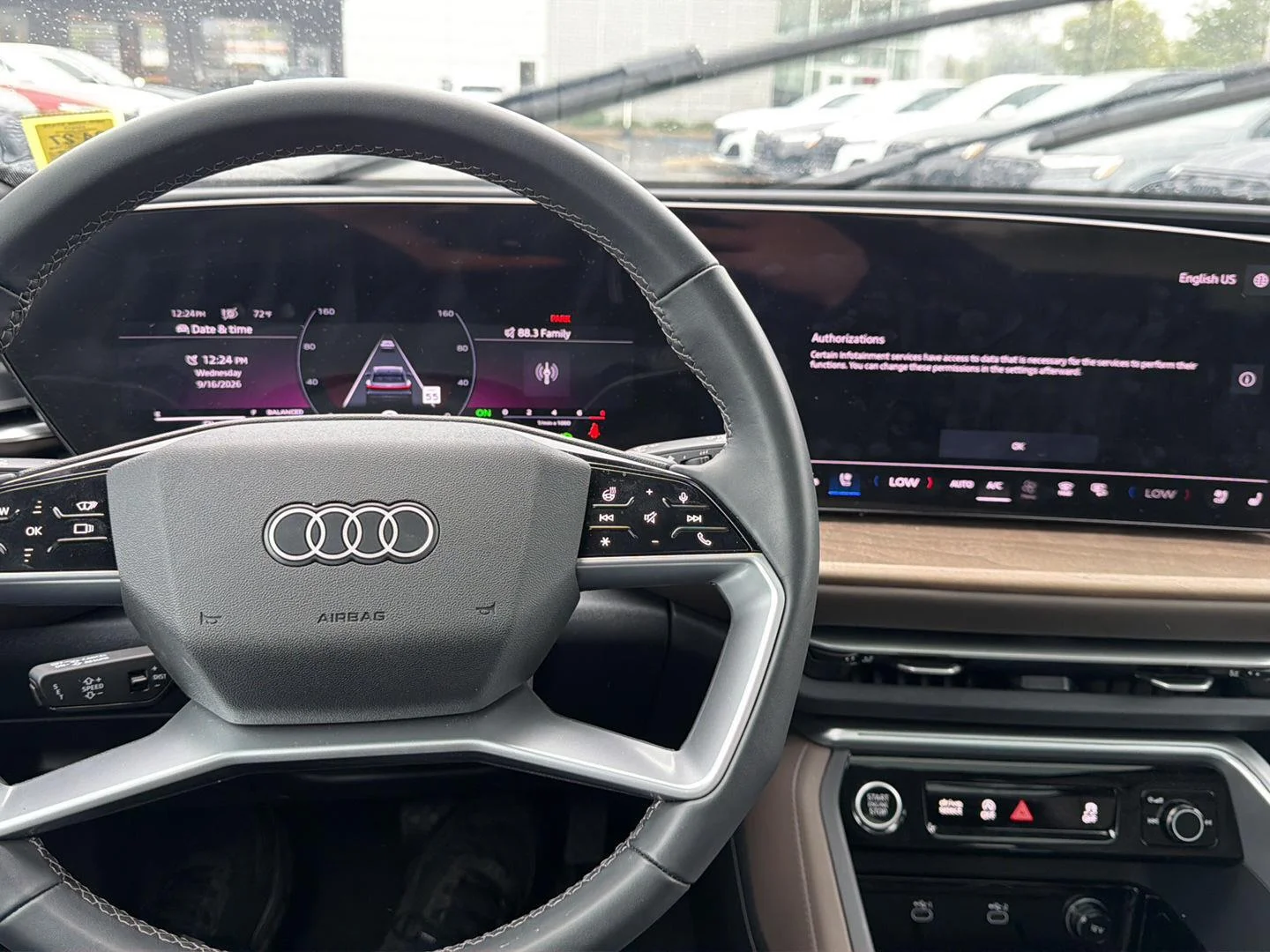 Used 2025 Mythos Black Metallic Audi Premium Plus image 11