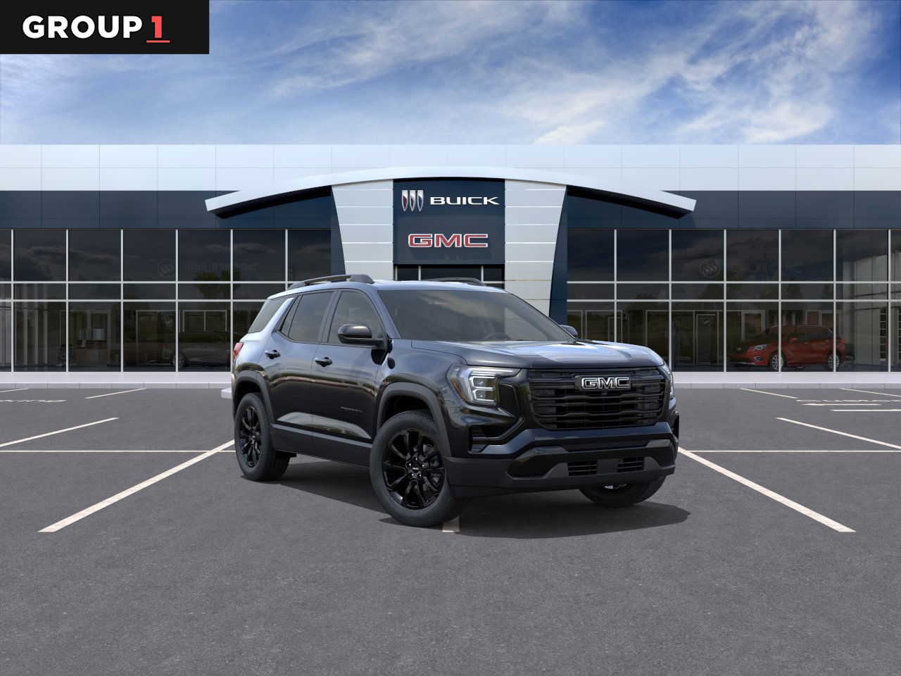 Black (Ebony Twilight Metallic) 2026 GMC Terrain Elevation FWD SUV / Crossover Front-Wheel Drive