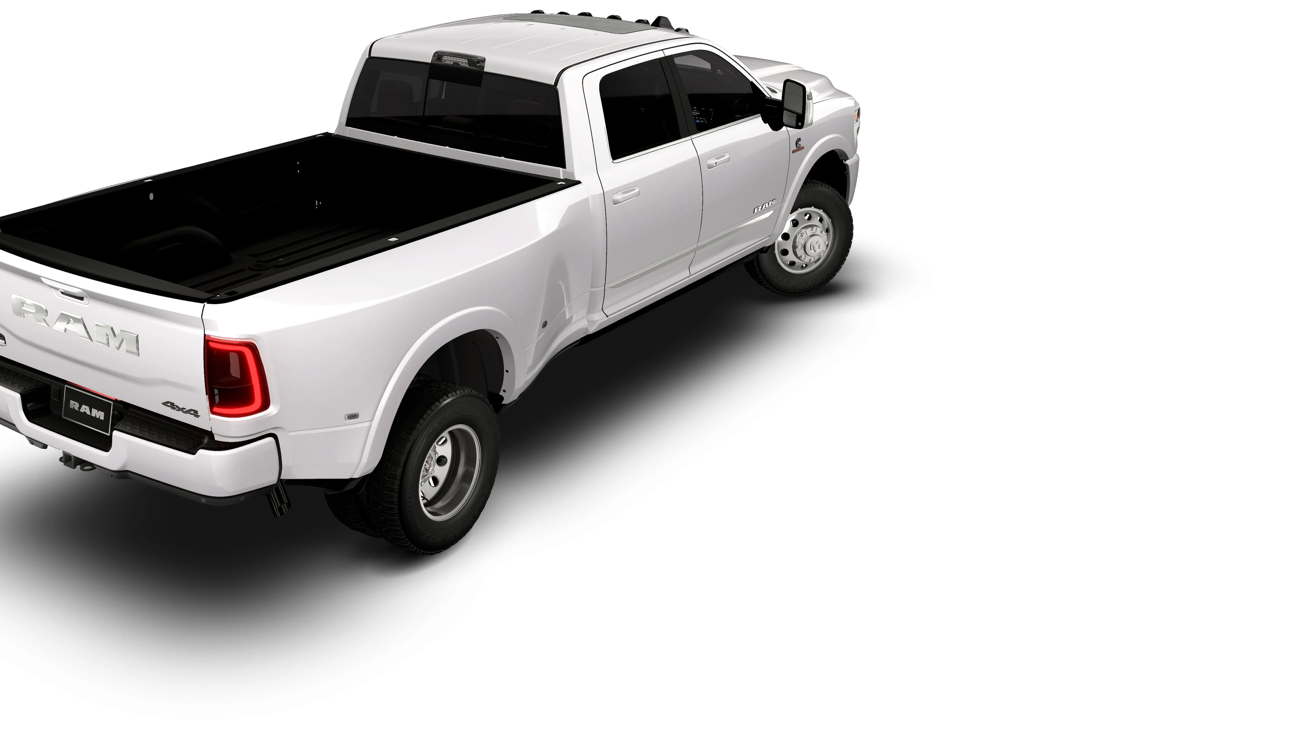 New 2026 Bright White Clear-Coat Exterior Paint RAM Longhorn image 14