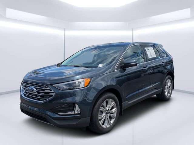 Used 2024 Blue Ford Titanium image 7