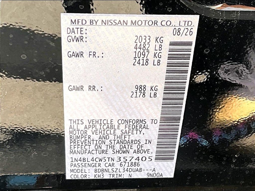 New 2026 Black Nissan 2.5 SR image 13