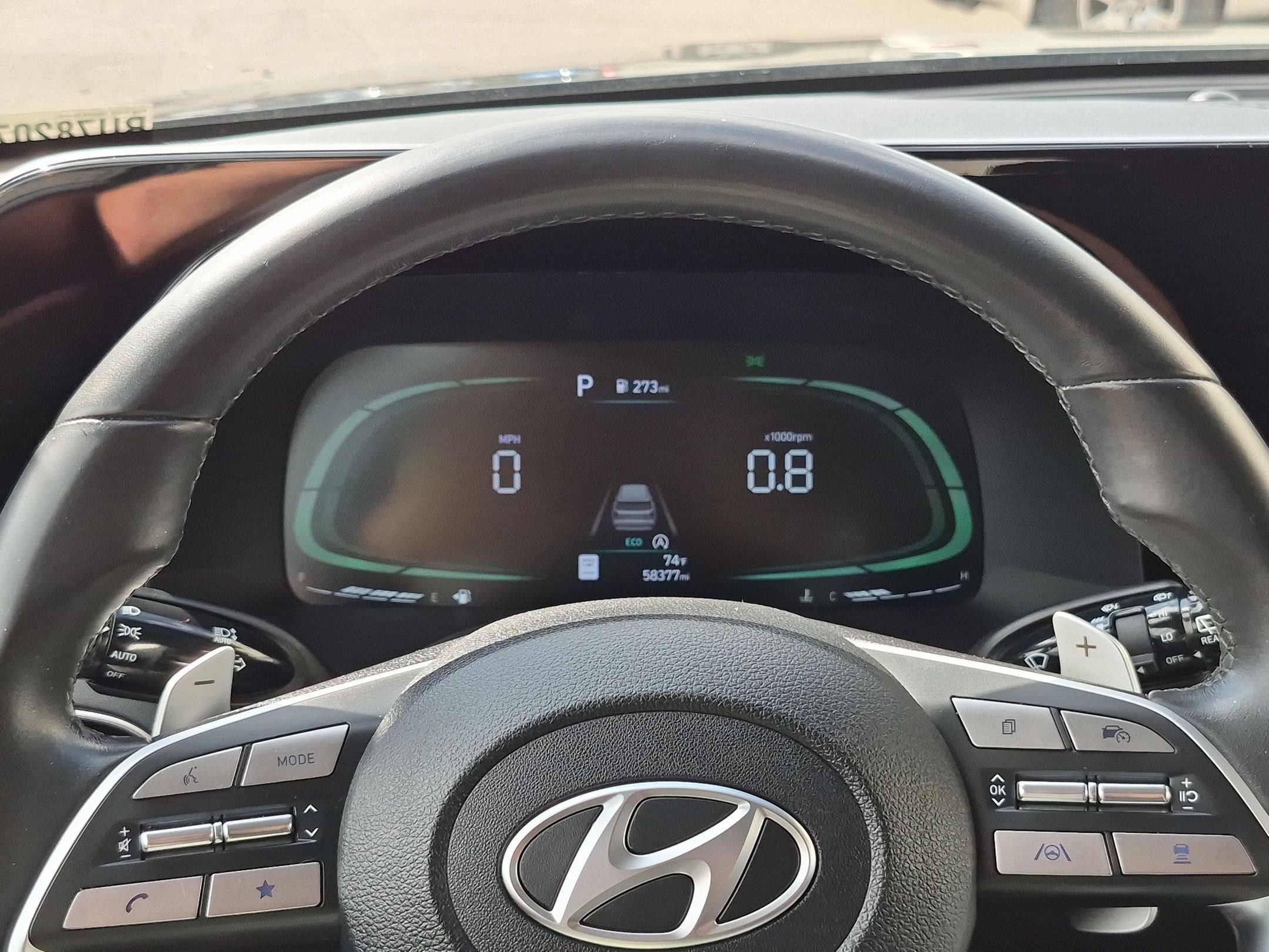 Used 2024 Abyss Black Pearl Hyundai SEL 7P image 21