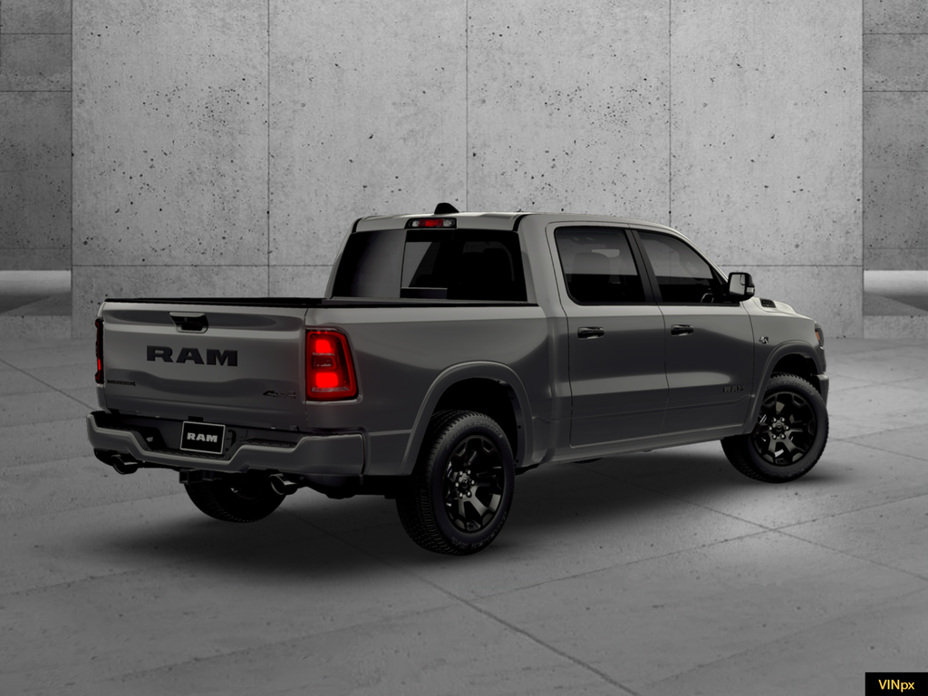 New 2026 Granite Crystal Metallic Clear-Coat Exterior Paint RAM Big Horn/Lone Star image 6