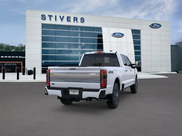 New 2026 Star White Metallic Tri-Coat Ford F-250® Platinum® image 8
