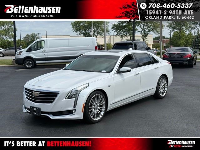 Used 2016 White Cadillac 3.0L Twin Turbo Premium Luxury image 1