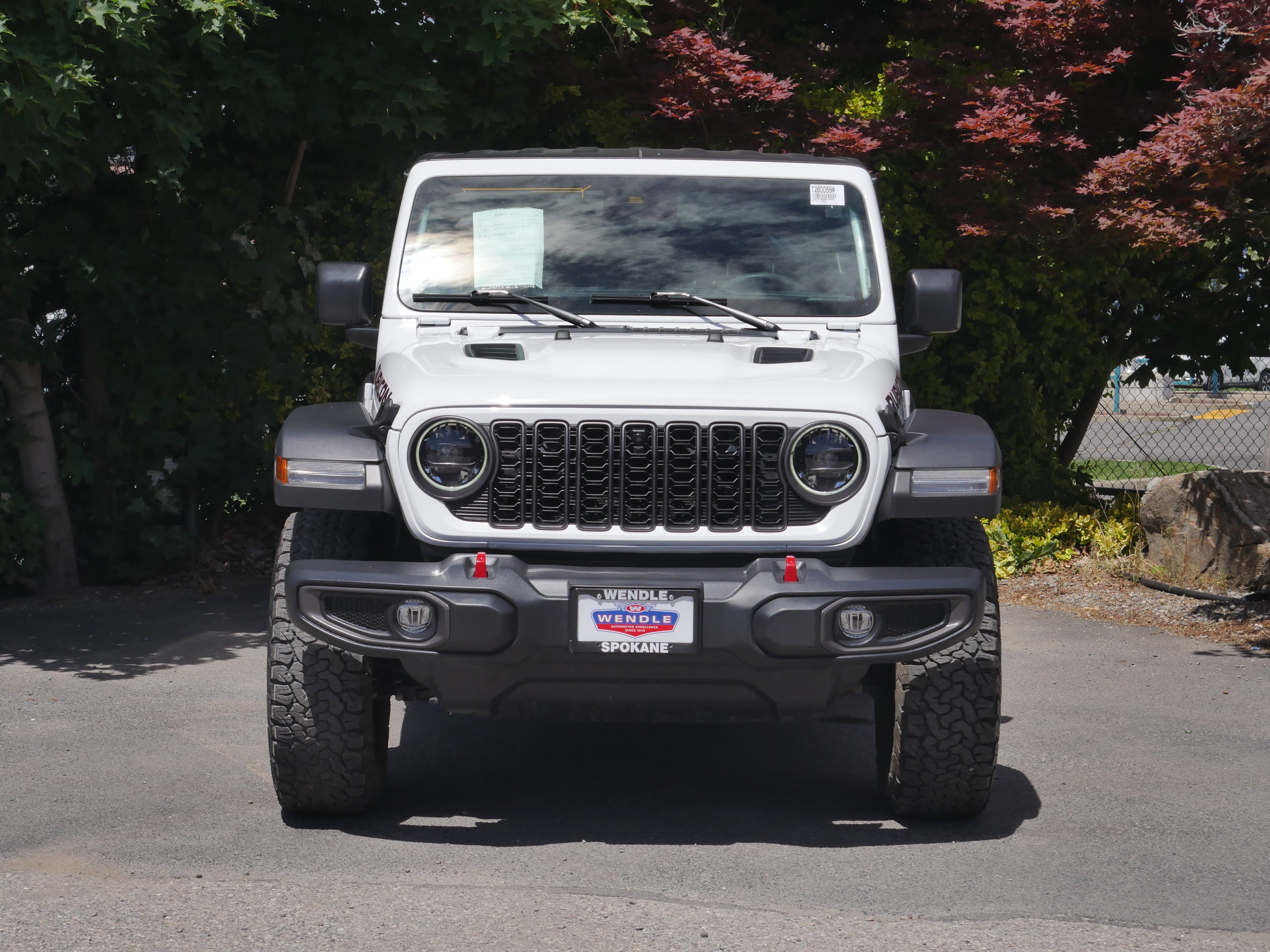 Certified Used 2024 Bright White Clearcoat Jeep Rubicon image 32