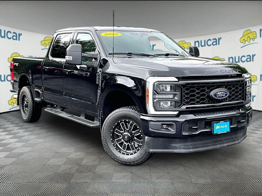 Used 2023 Black Ford XLT image 1