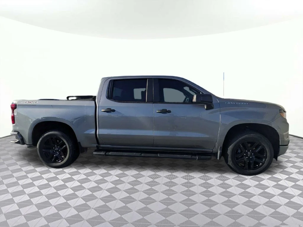 Certified Used 2024 Sterling Gray Metallic Chevrolet Custom image 2