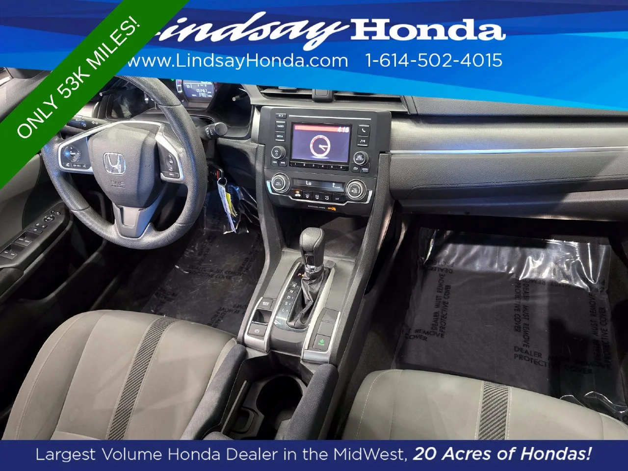 Used 2017 Cosmic Blue Metallic Honda LX image 10