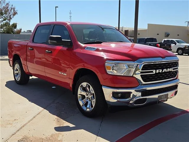 Used 2023 Flame Red Clearcoat RAM Big Horn/Lone Star 4x2 Crew Cab 144.5 in. WB image 5