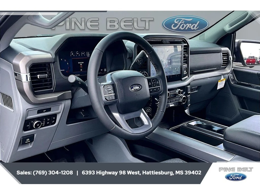 New 2026 Iconic Silver Metallic Ford XLT image 13