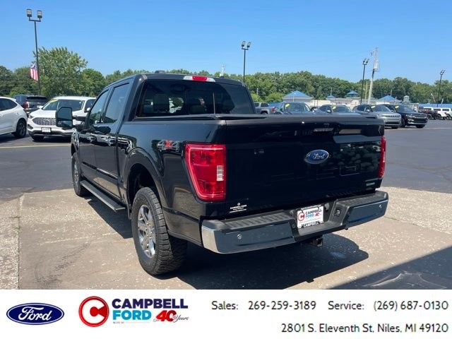 Certified Used 2023 Agate Black Metallic Ford XLT image 5