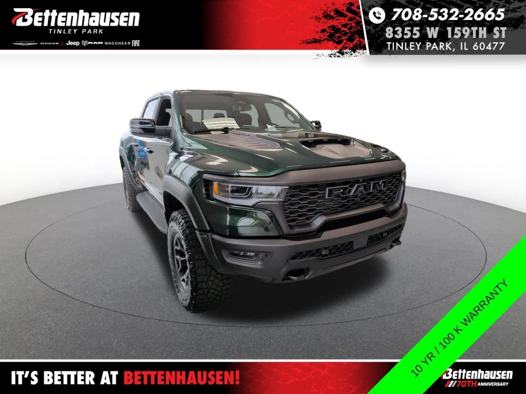 New 2026 Serrano-Green Metallic Exterior Paint RAM RHO image 4