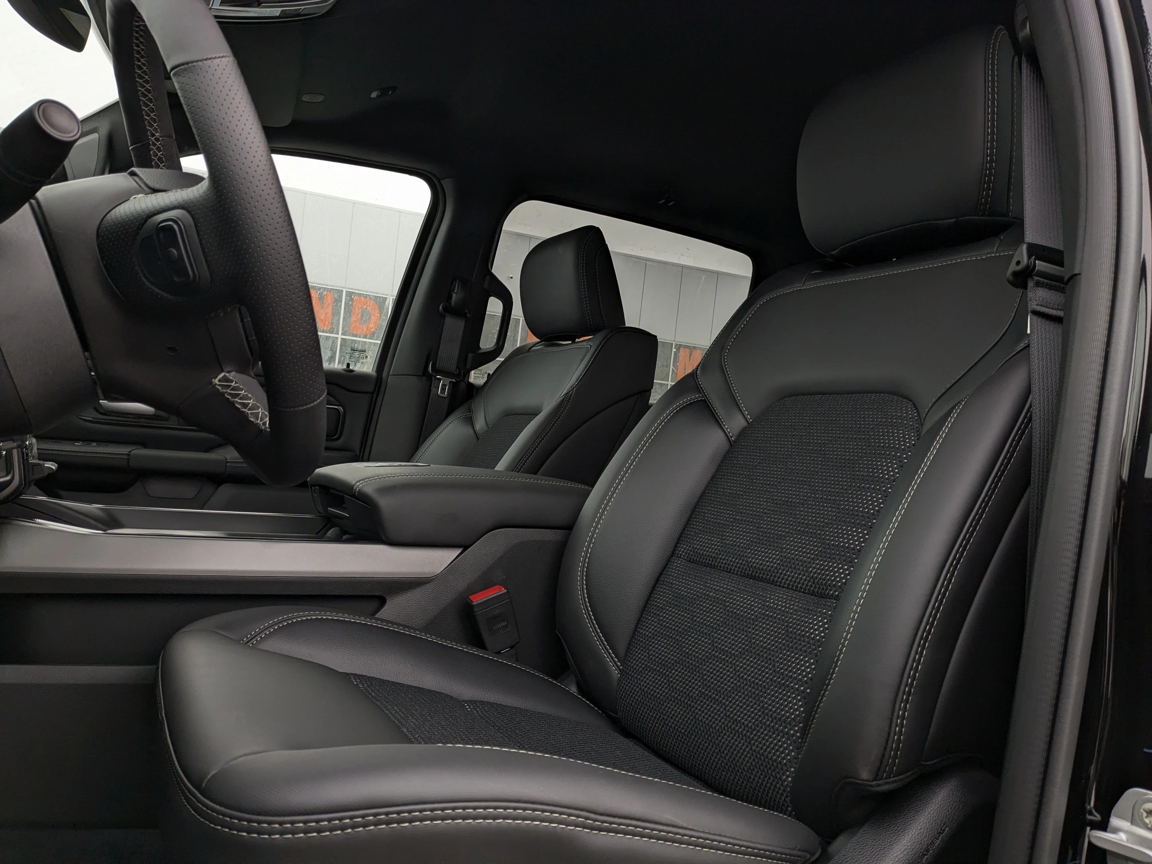 New 2026 Black RAM Sport - - Panoramic Sunroof - Sport Performance Hood - Hurricane Turbo - 3.92 Axle & More! image 13