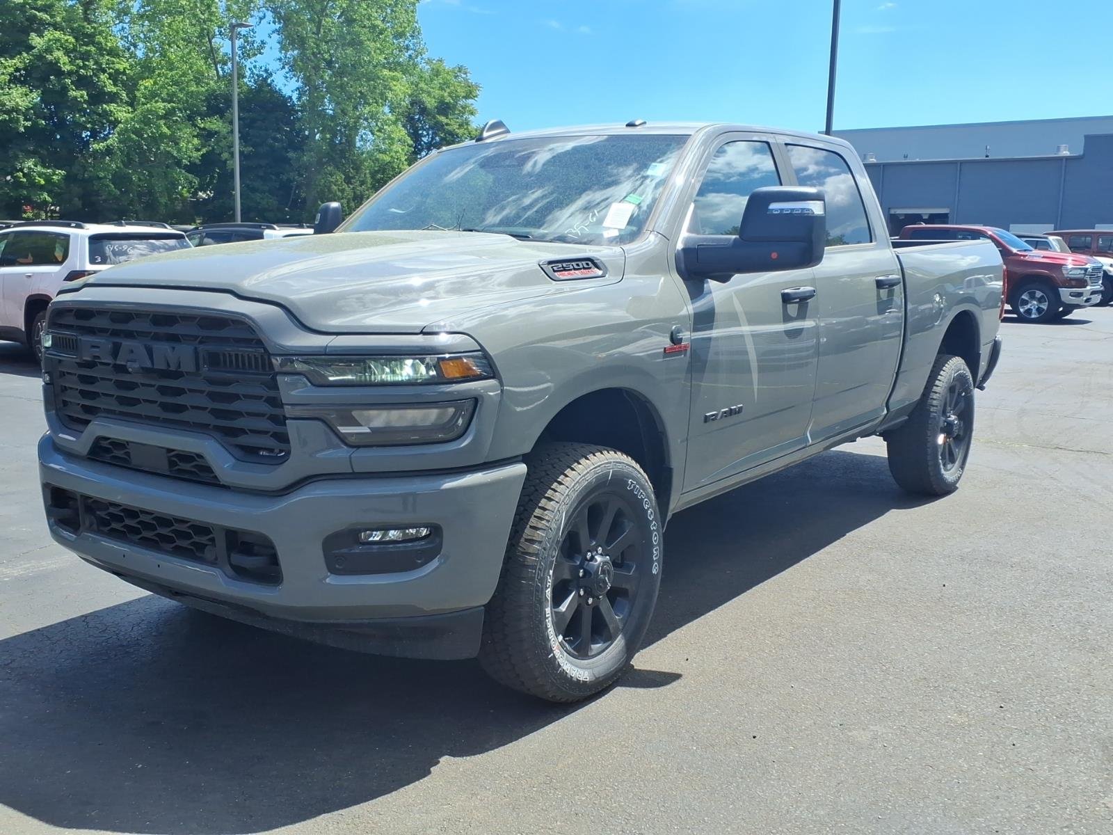 New 2026 Ceramic Gray Clear-Coat Exterior Paint RAM Big Horn image 3