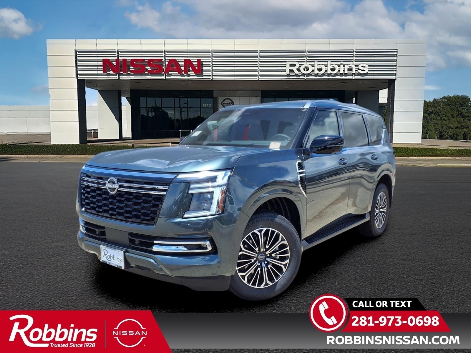 2026 Nissan Armada Platinum Gray at Robbins Nissan