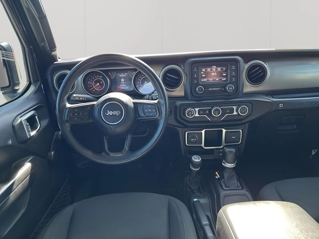 Used 2021 Black Jeep Unlimited Sport image 23