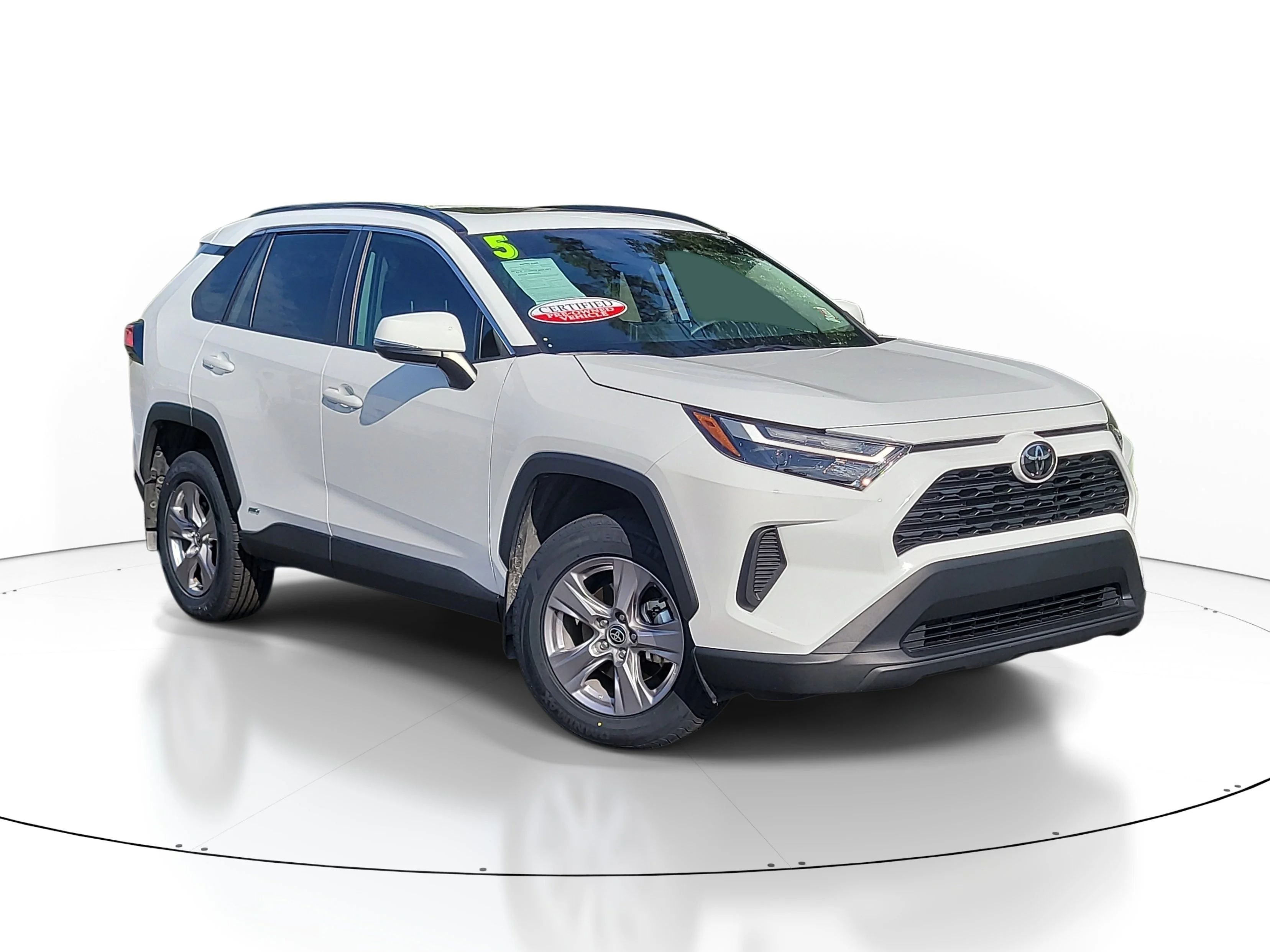 Certified Used 2025 Ice Toyota Hybrid XLE image 1