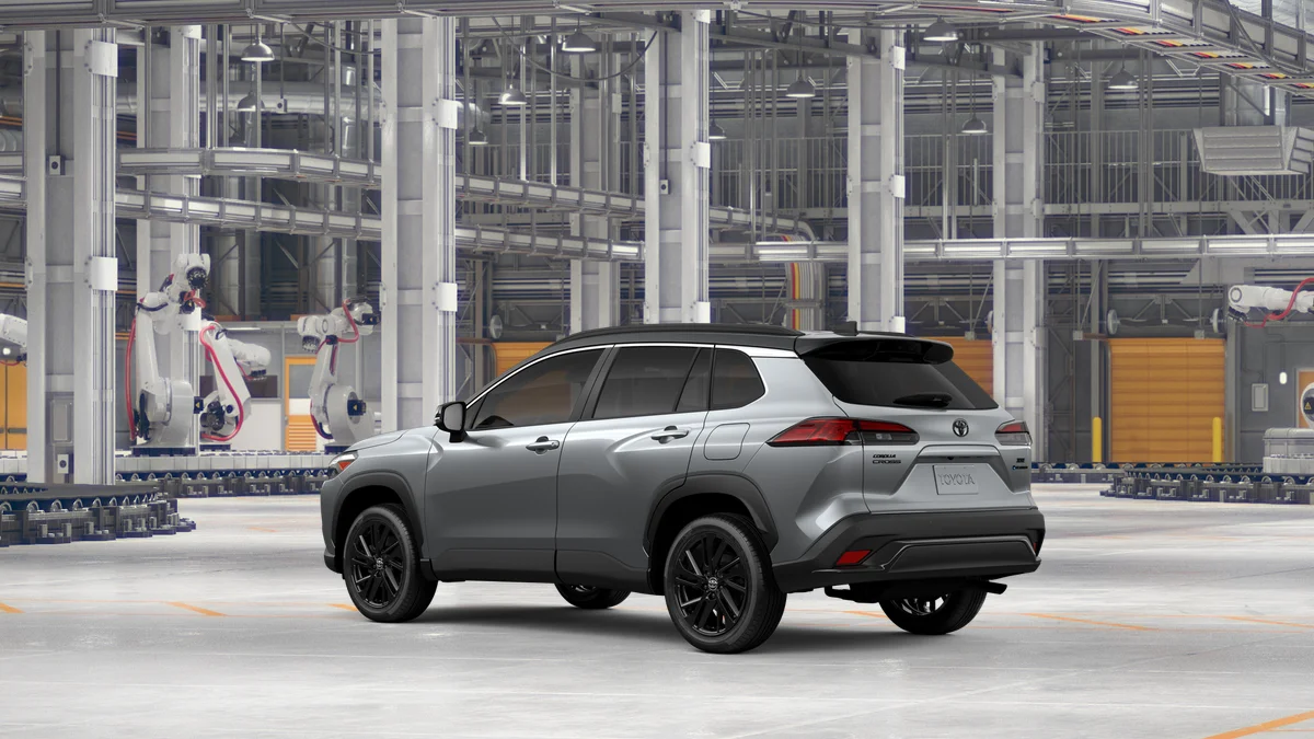 New 2026 Sonic Silver with Jet Black roof Toyota Hybrid XSE image 6