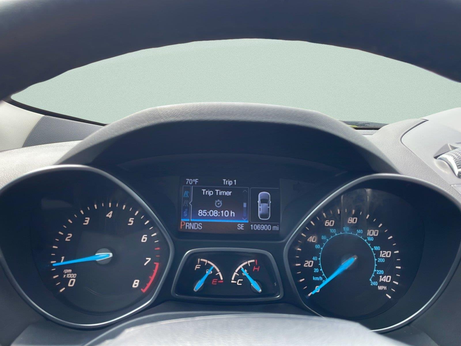 Used 2013 Sterling Gray Metallic Ford SEL image 9