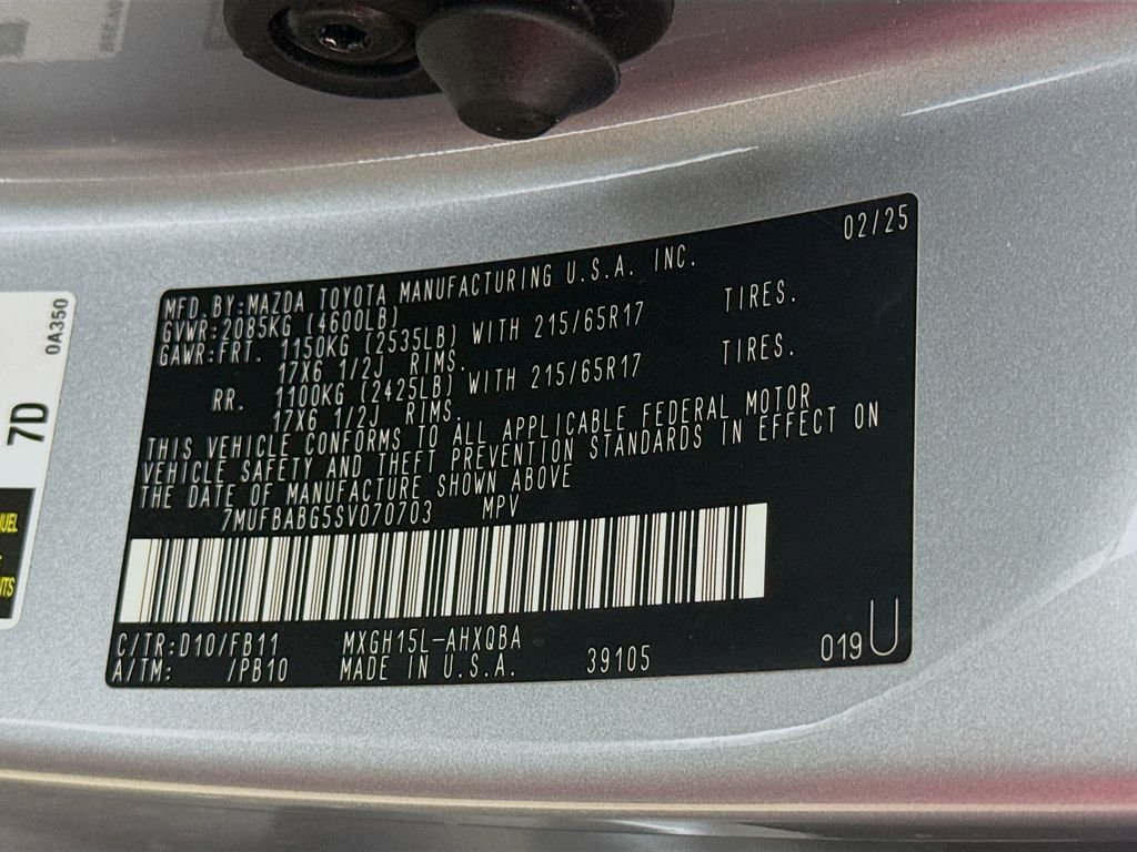 Used 2025 Sonic Silver Toyota Hybrid S image 28