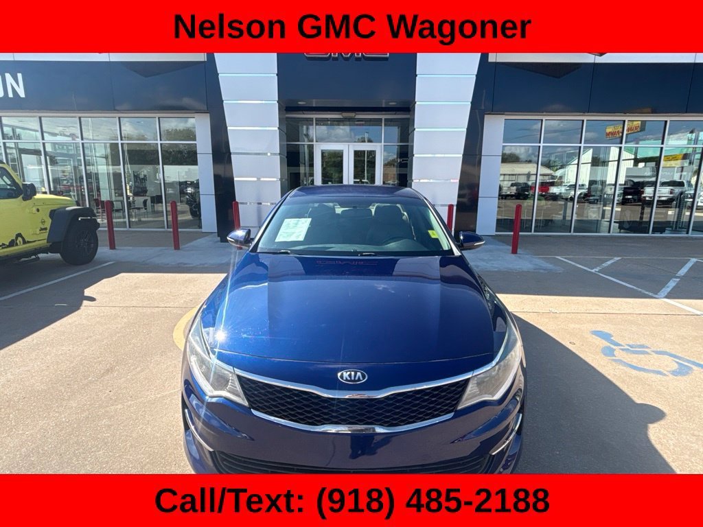 Used 2016 Kia Optima LX with VIN 5XXGT4L3XGG052974 for sale in Wagoner, OK