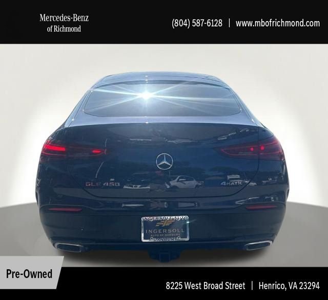 Certified Used 2025 Blue Mercedes-Benz GLE 450 image 7