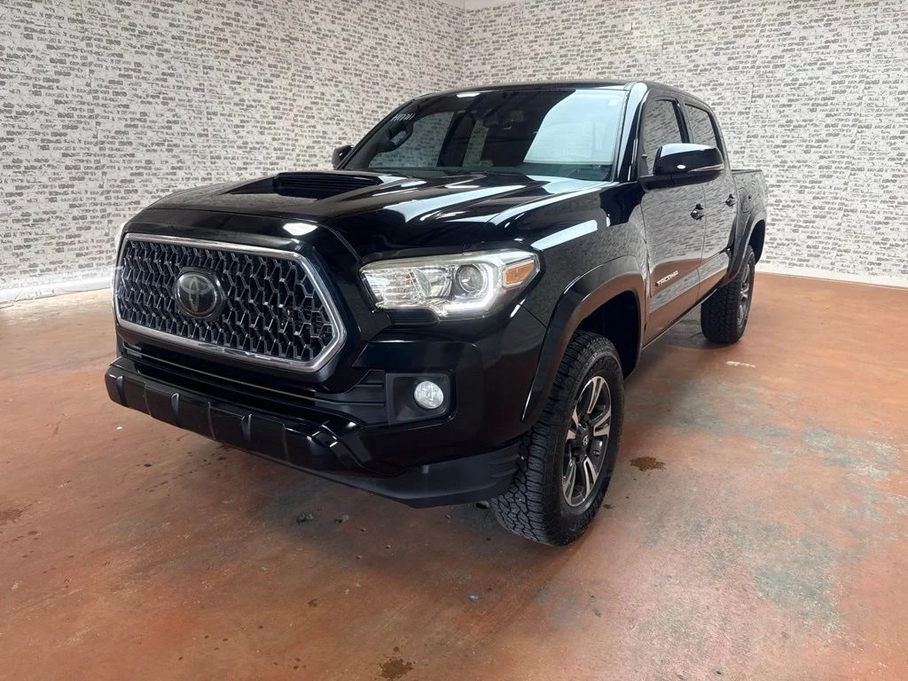 Used 2019 Midnight Black Metallic Toyota TRD Sport image 3