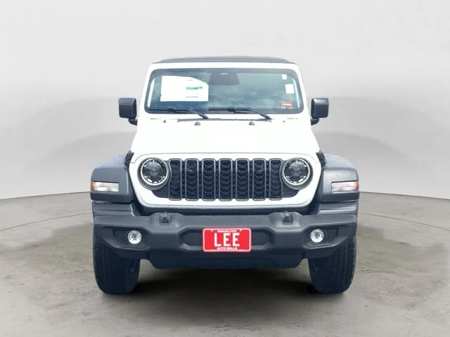 New 2026 Bright White Clearcoat Jeep 4-DOOR SPORT S image 9