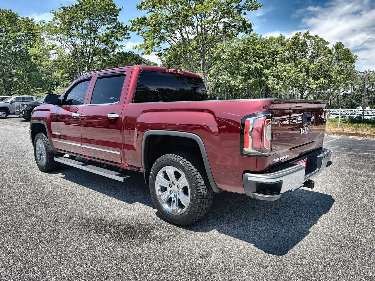 Used 2016 CRIMSON RED TINTCOAT GMC SLT image 6