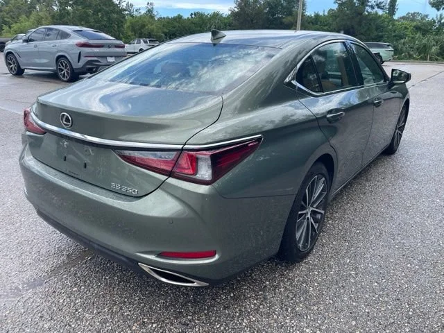 Certified Used 2024 Green Lexus ES 350 image 2