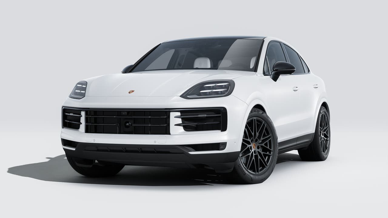 New 2026 Carrara White Metallic Porsche Coupe image 1
