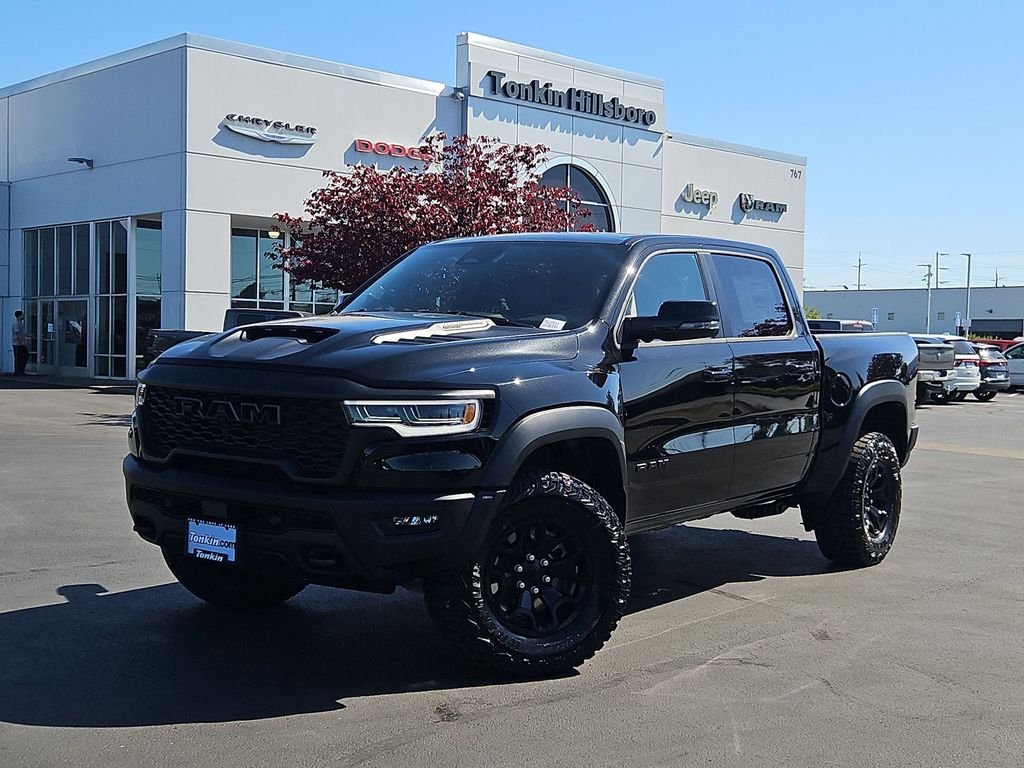 New 2026 Diamond Black Crystal Pearl-Coat Exterior Paint RAM RHO image 2