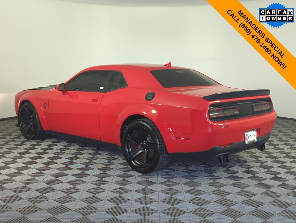 Used 2021 Red Dodge R/T Scat Pack Widebody image 4