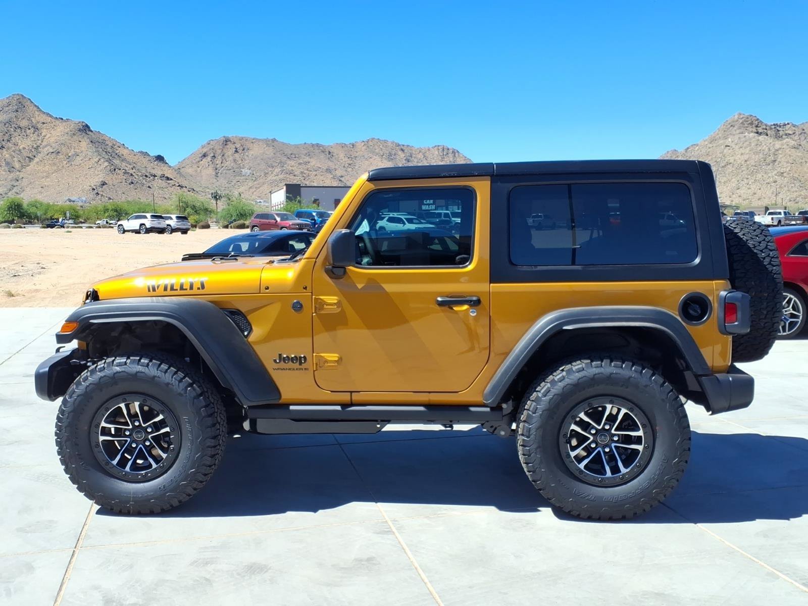 New 2026 Goldilocks Exterior Paint Jeep Willys image 3