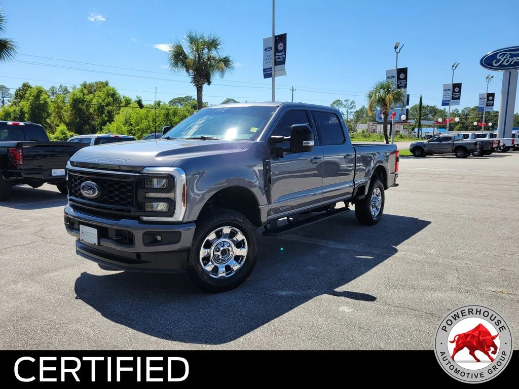Used 2024 Gray Ford Lariat image 2