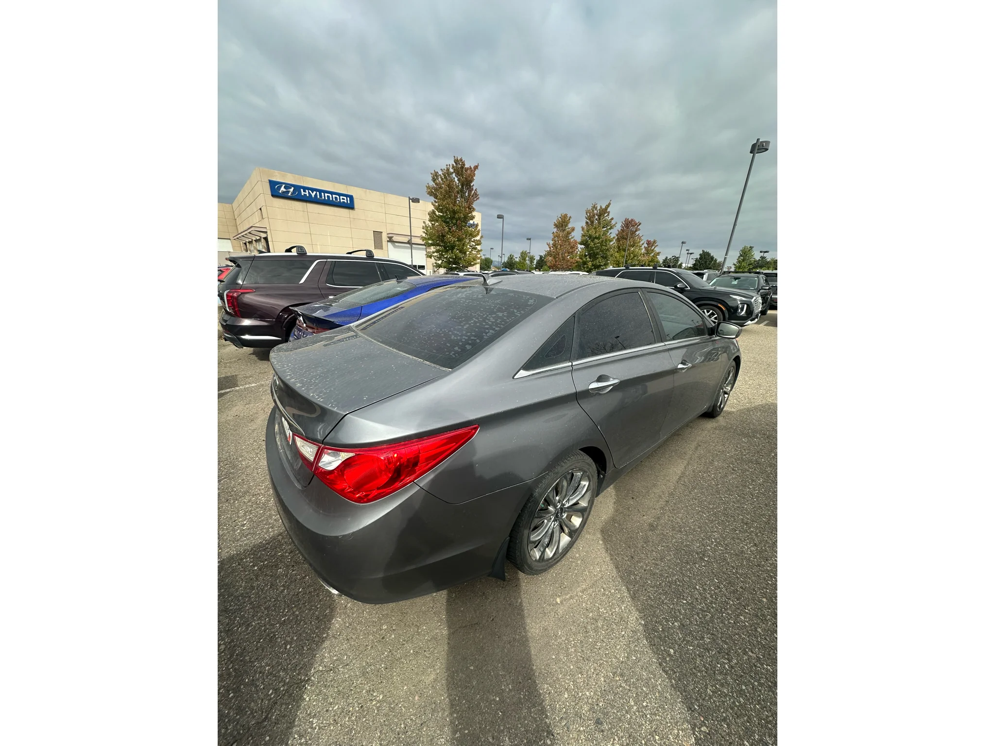 Used 2011 Harbor Gray Metallic Hyundai SE image 3