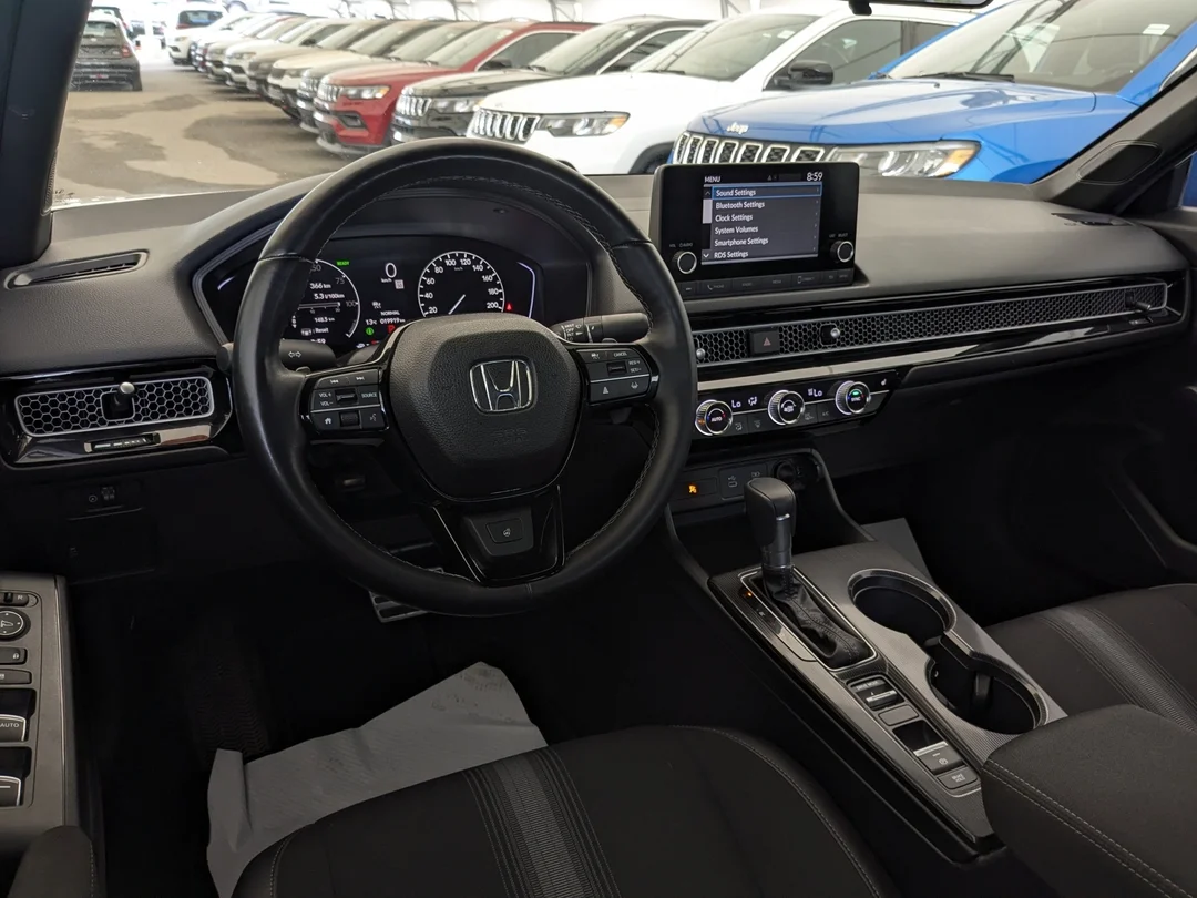 Certified Used 2025 White Honda Sport - - FWD - Honda Sensing Suite - Heated Seats - 9 Touchscreen - Wireless CarPlay & More! image 24
