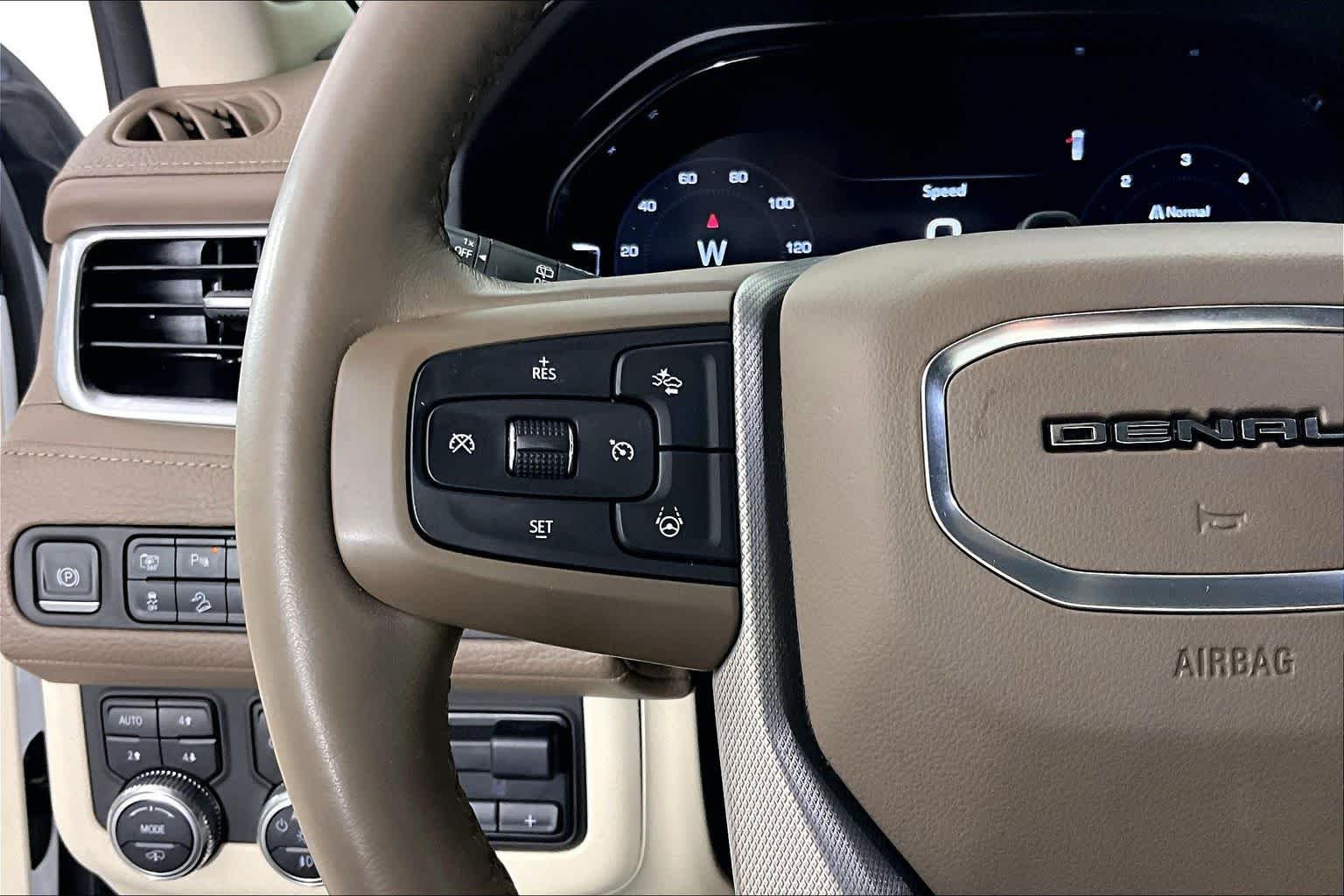 Used 2023 White Frost Tricoat GMC Denali image 23