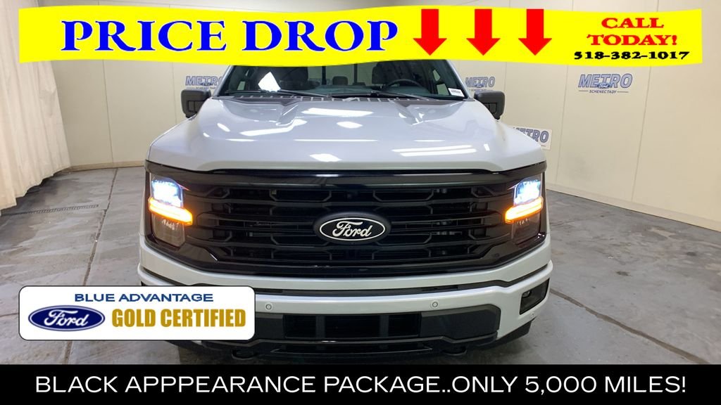 Certified Used 2025 White Metallic Ford XLT image 47