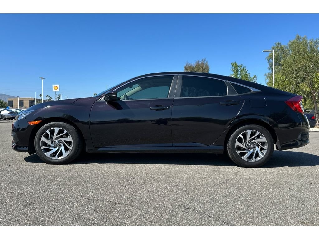 Used 2018 Honda Civic EX with VIN 2HGFC2F78JH573244 for sale in Corona, CA
